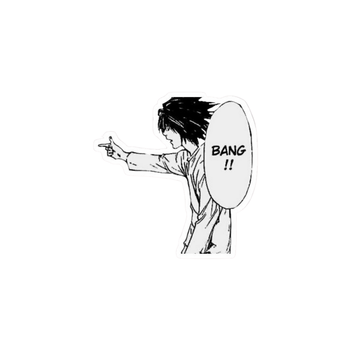 Death Note Sticker 22 | Anime Sticker | Customized Sticker BD