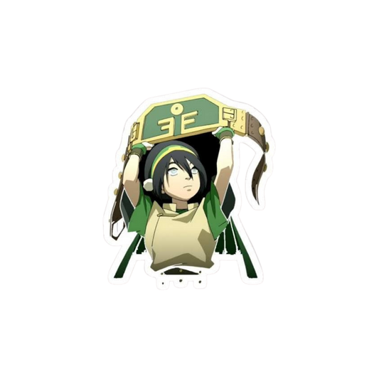 Avatar: The Last Airbender Toph Earthbending Sticker | Customized Sticker BD