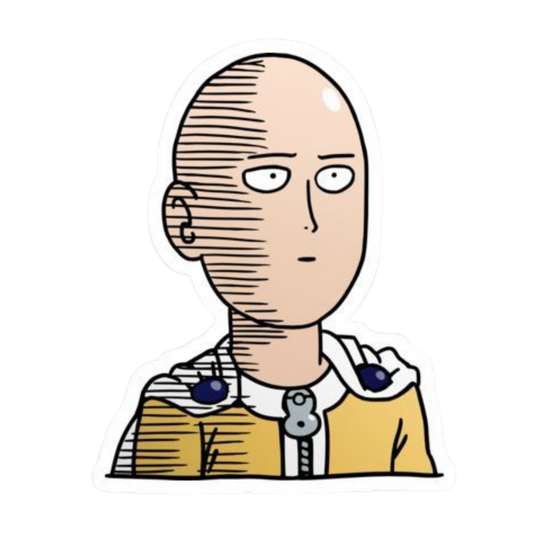 One Punch Man Sticker Set | Customized Sticker BD