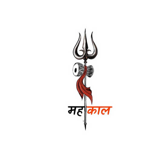 Mahakal Trishul Sticker | Om, Gods, Mantras & Spritual Symbol | Customized Sticker BD