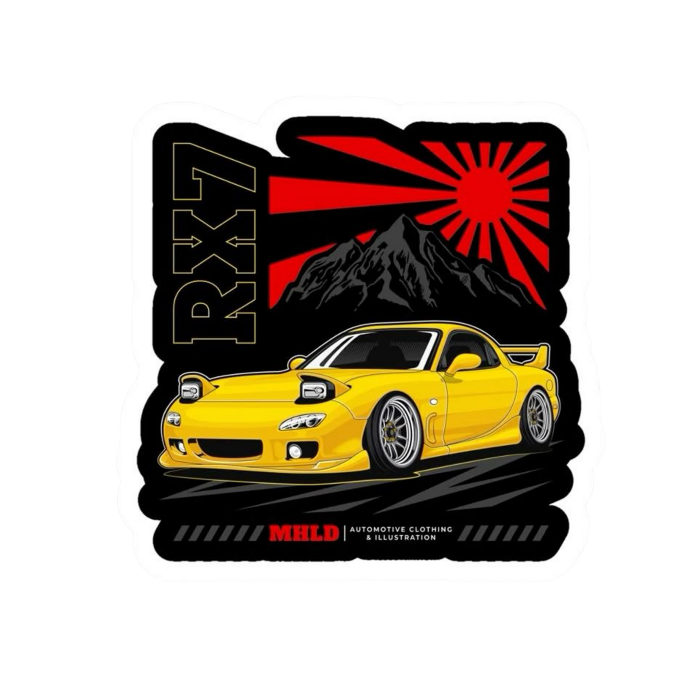 Racing Car 6 | JDM Car | Customized Sticker