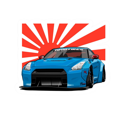 Racing Car 8 | JDM Car | Customized Sticker