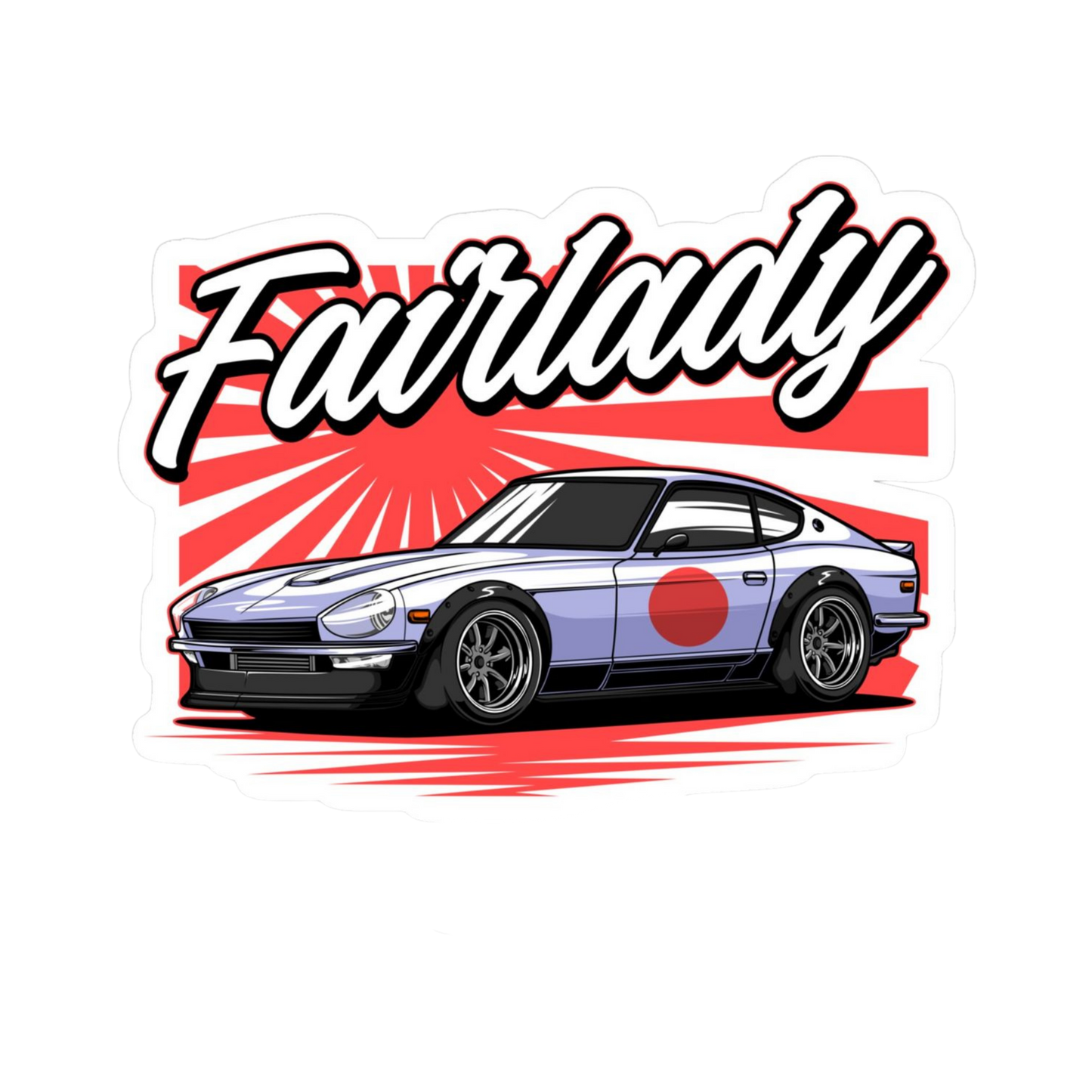 Racing Car 11 | JDM Car | Customized Sticker