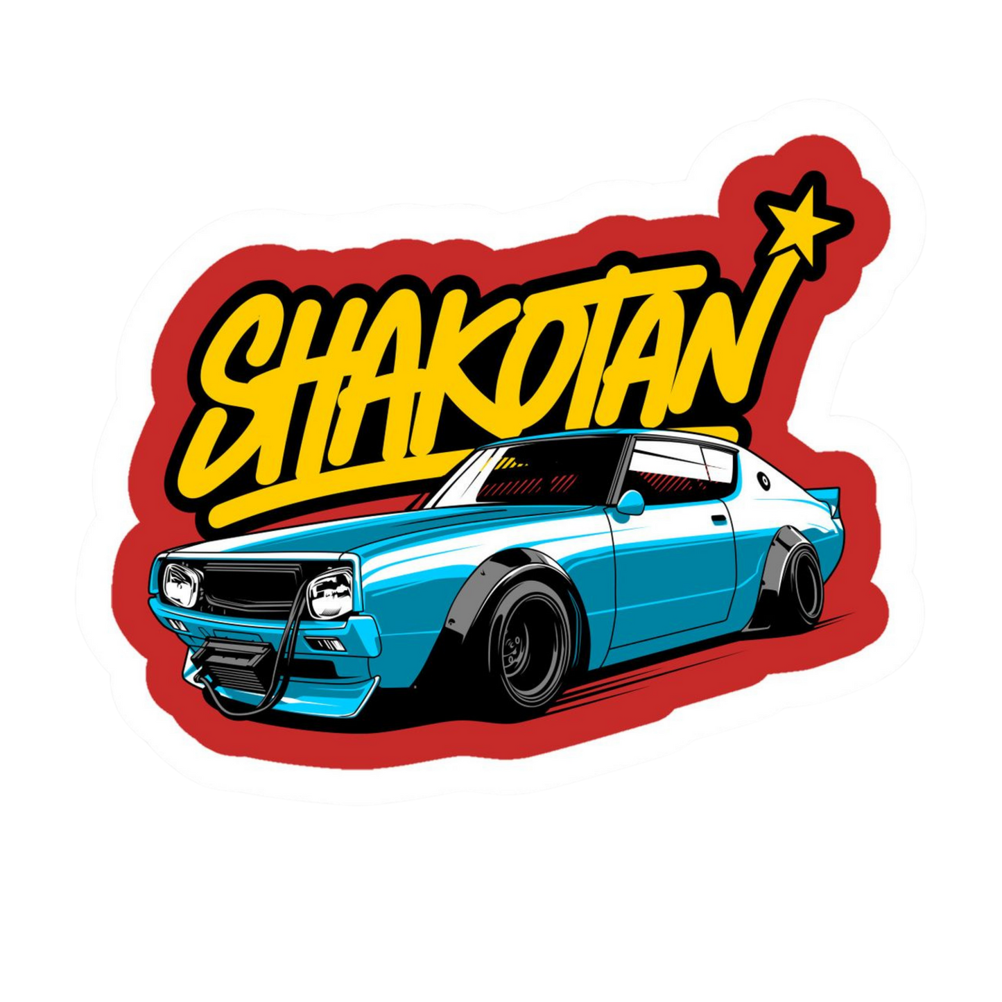 Racing Car 12 | JDM Car | Customized Sticker