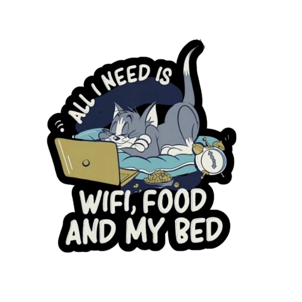 Tom & Jerry Sticker 23 | Customized Sticker BD