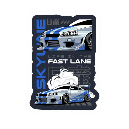 Racing Car 14 | JDM Car | Customized Sticker