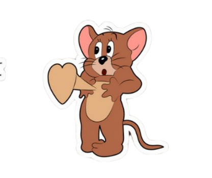 Tom & Jerry Sticker Set | Customized Sticker BD