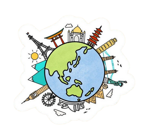 Travel Sticker Set | Premium Sticker | Customized Sticker BD