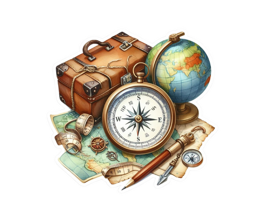 Travel Sticker Set | Premium Sticker | Customized Sticker BD