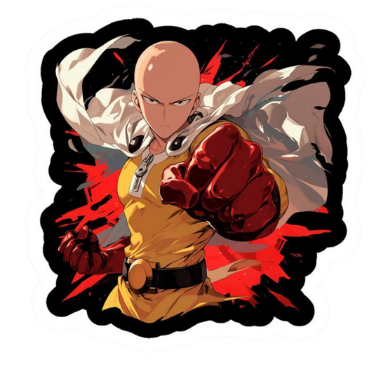 One Punch Man Sticker 3 | Customized Sticker BD