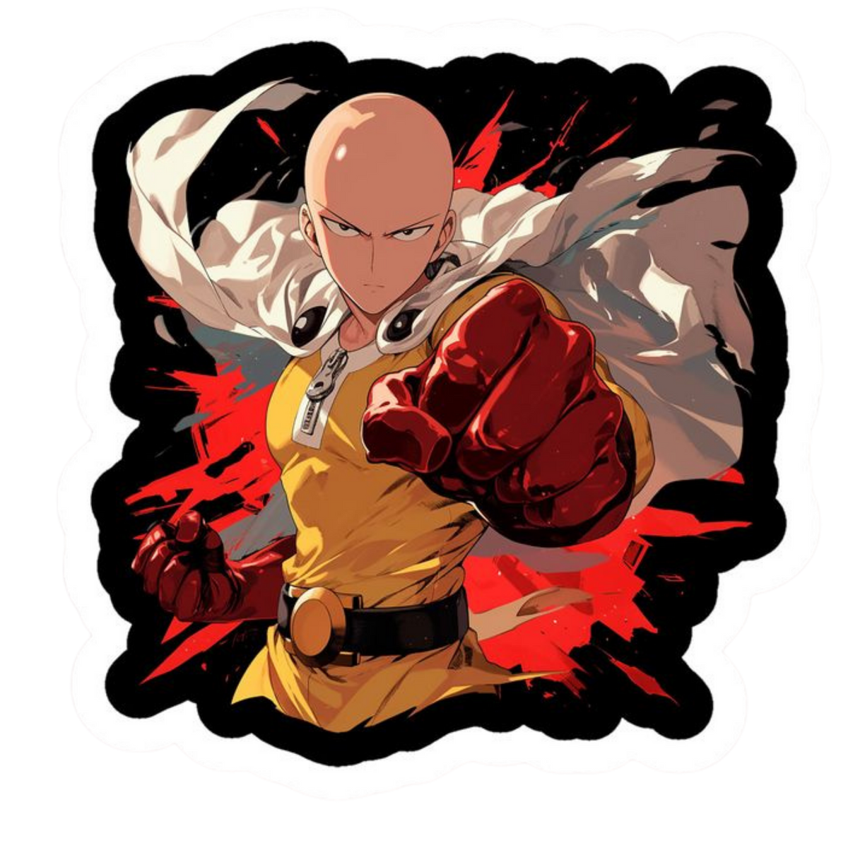 One Punch Man Sticker Set | Customized Sticker BD