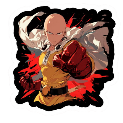 One Punch Man Sticker Set | Customized Sticker BD