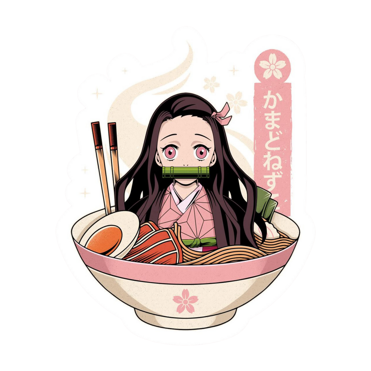 Nezuko Sticker Set | Customized Sticker BD