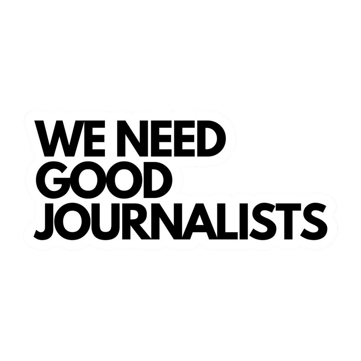Journalist Sticker 8 | Customized Sticker BD