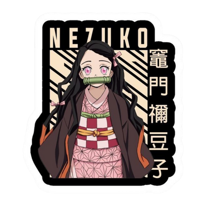 Nezuko Sticker Set | Customized Sticker BD