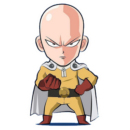One Punch Man Sticker Set | Customized Sticker BD