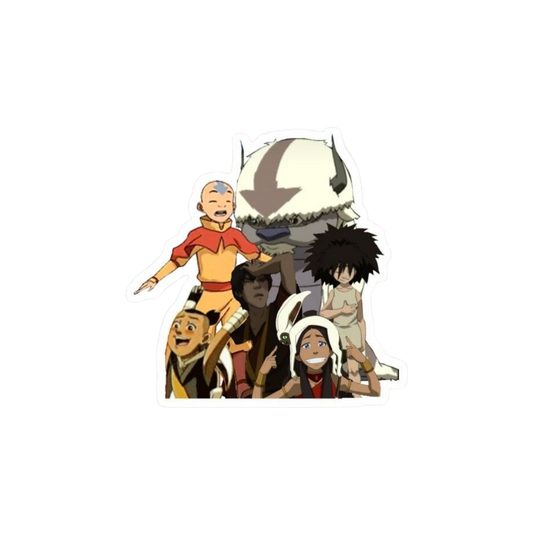 Avatar: The Last Airbender Team Avatar Group Sticker | Customized Sticker BD