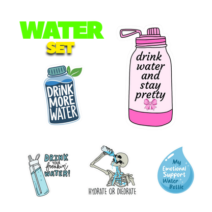 Water Sticker Set | Customized Sticker BD