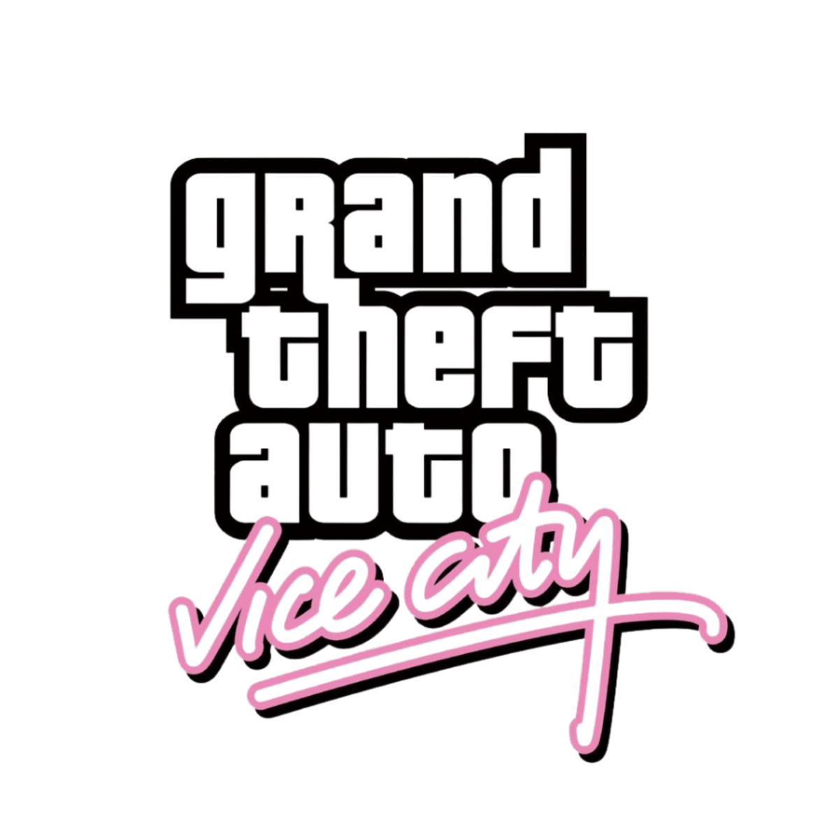 Vice City Sticker Set | Premium Sticker Paper | Customized Sticker BD