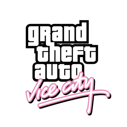 Vice City Sticker Set | Premium Sticker Paper | Customized Sticker BD