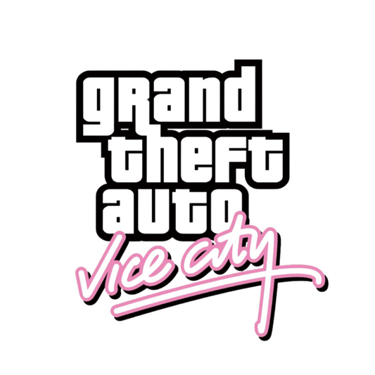 Vice City Sticker Set | Premium Sticker Paper | Customized Sticker BD