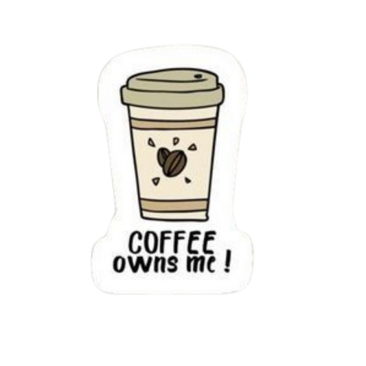 Coffee Lover 21 | Coffee | Customized Sticker