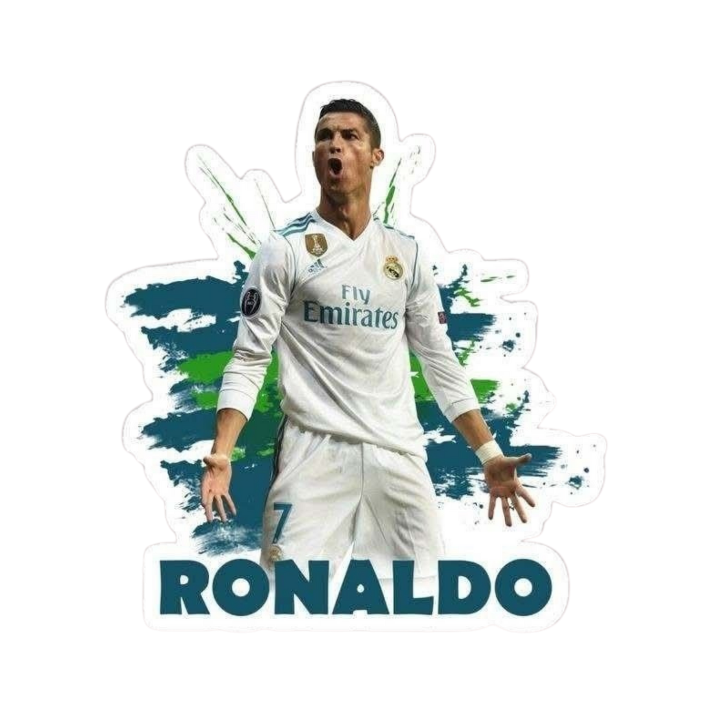 CR 7 Set | Cristiano Ronaldo | Portugal Football Sticker