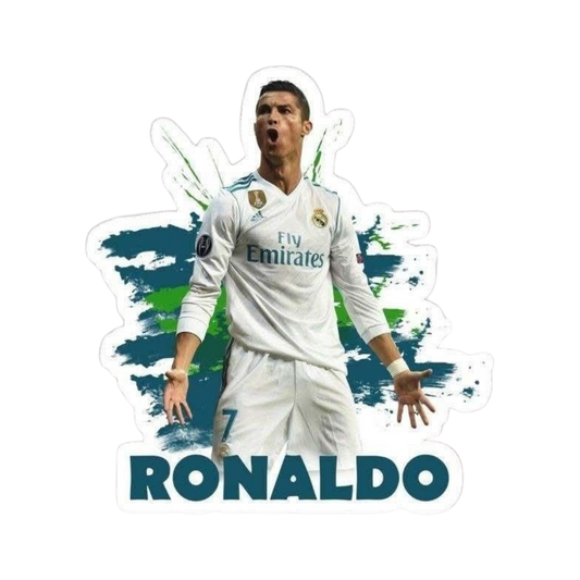 Cristiano Ronaldo 3 | CR 7 | Portugal Football Sticker | Customized Sticker