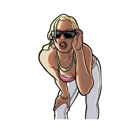 Vice City Sticker 8 | Premium Sticker | Customized Sticker BD