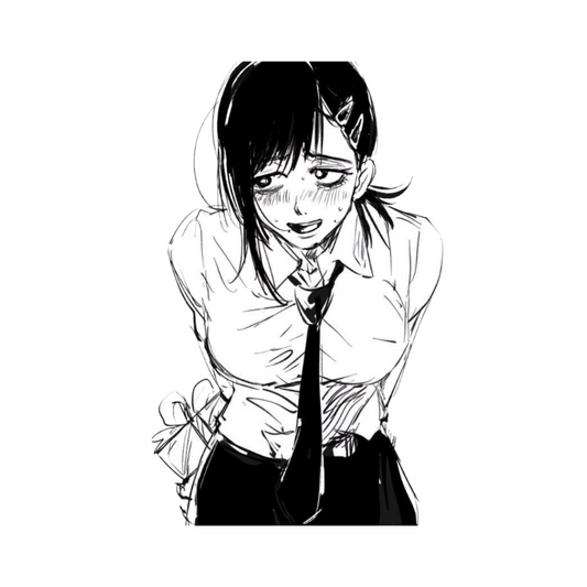 Himeno Lean Sticker | Chainsaw Man Anime Sticker | Customized Sticker BD