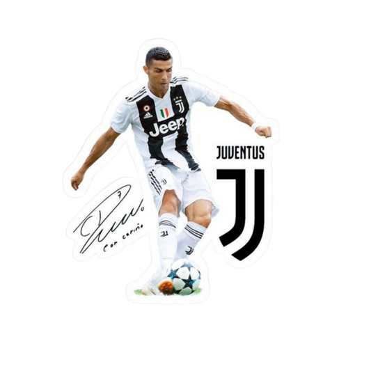 Cristiano Ronaldo 6 | CR 7 | Portugal Football Sticker | Customized Sticker