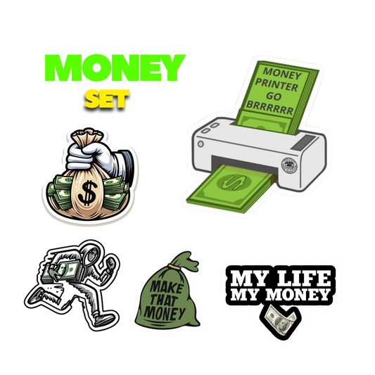 Money Sticker Set | Customized Sticker BD