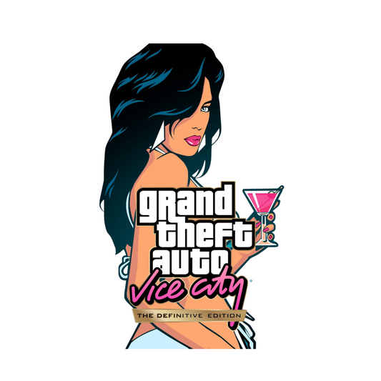 Vice City Sticker 13 | Premium Sticker Paper | Customized Sticker BD