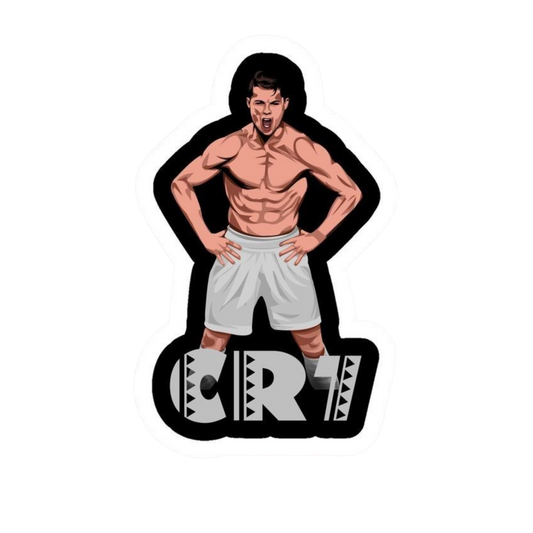 Cristiano Ronaldo 10 | CR 7 | Portugal Football Sticker | Customized Sticker