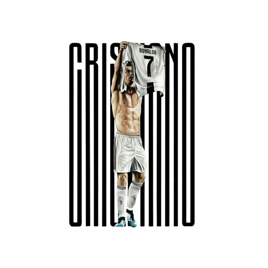 Cristiano Ronaldo 12 | CR 7 | Portugal Football Sticker | Customized Sticker