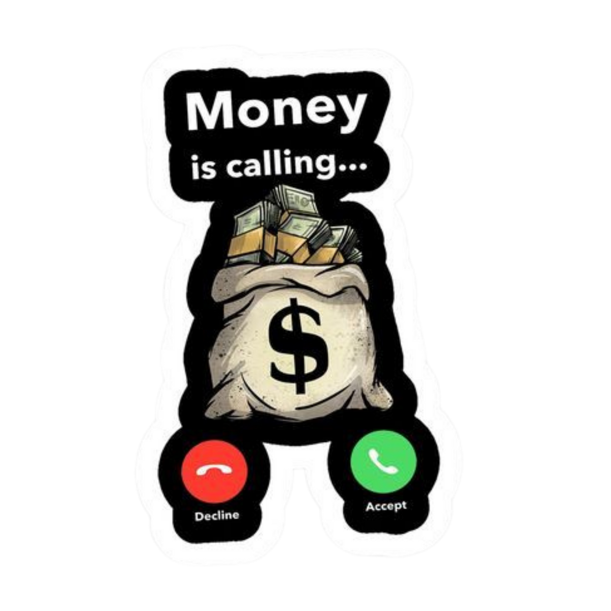 Money Sticker 6 | Customized Sticker BD