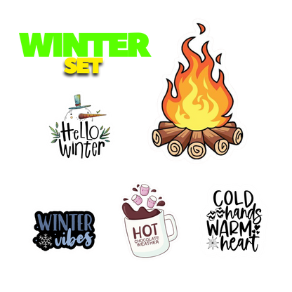 Winter Sticker Set | Customized Sticker BD