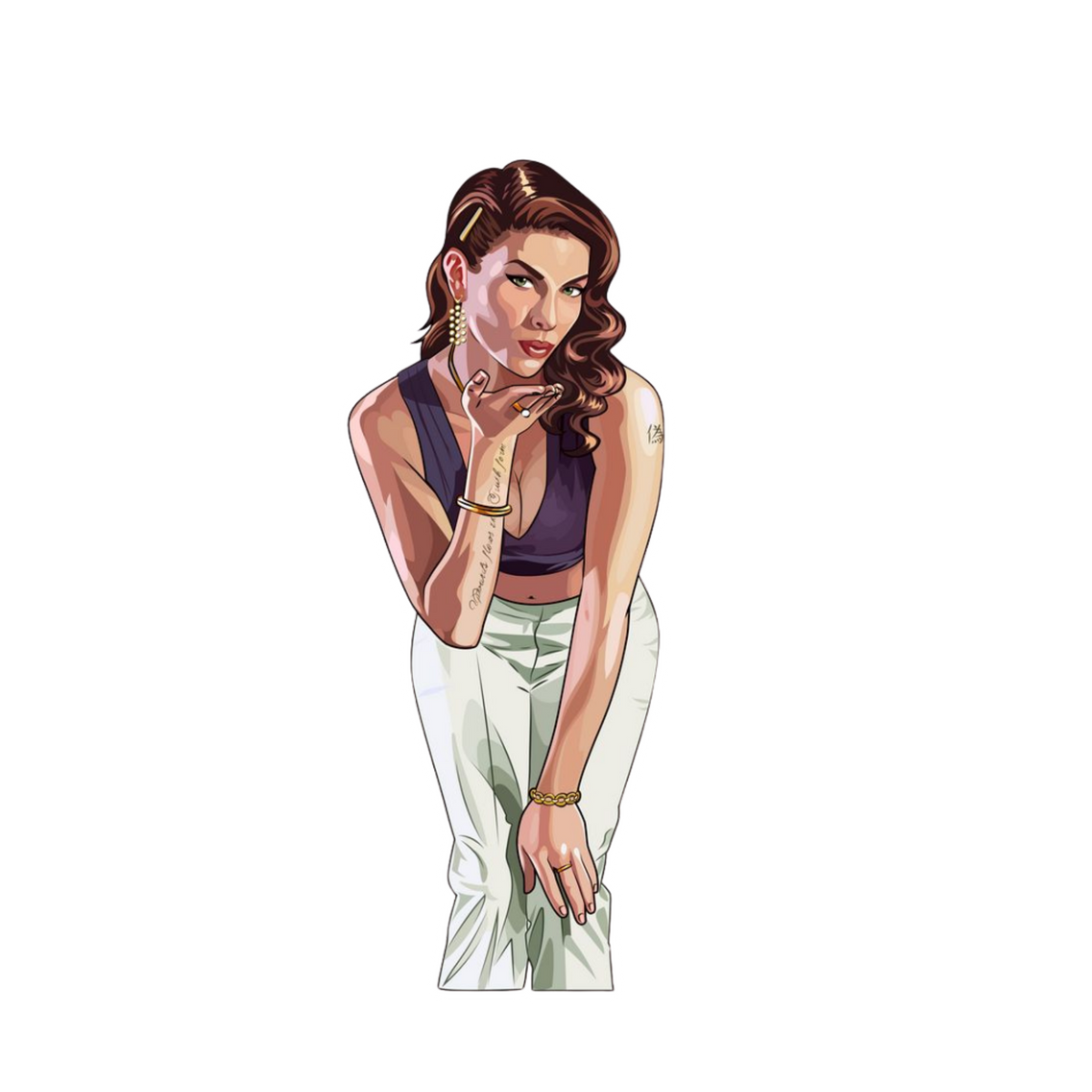 Vice City Sticker 17 | Sticker Paper | Customized Sticker BD
