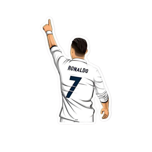 Cristiano Ronaldo 15 | CR 7 | Portugal Football Sticker | Customized Sticker
