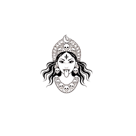 Ma Kali Sticker | Om, Gods, Mantras & Spritual Symbol | Customized Sticker BD