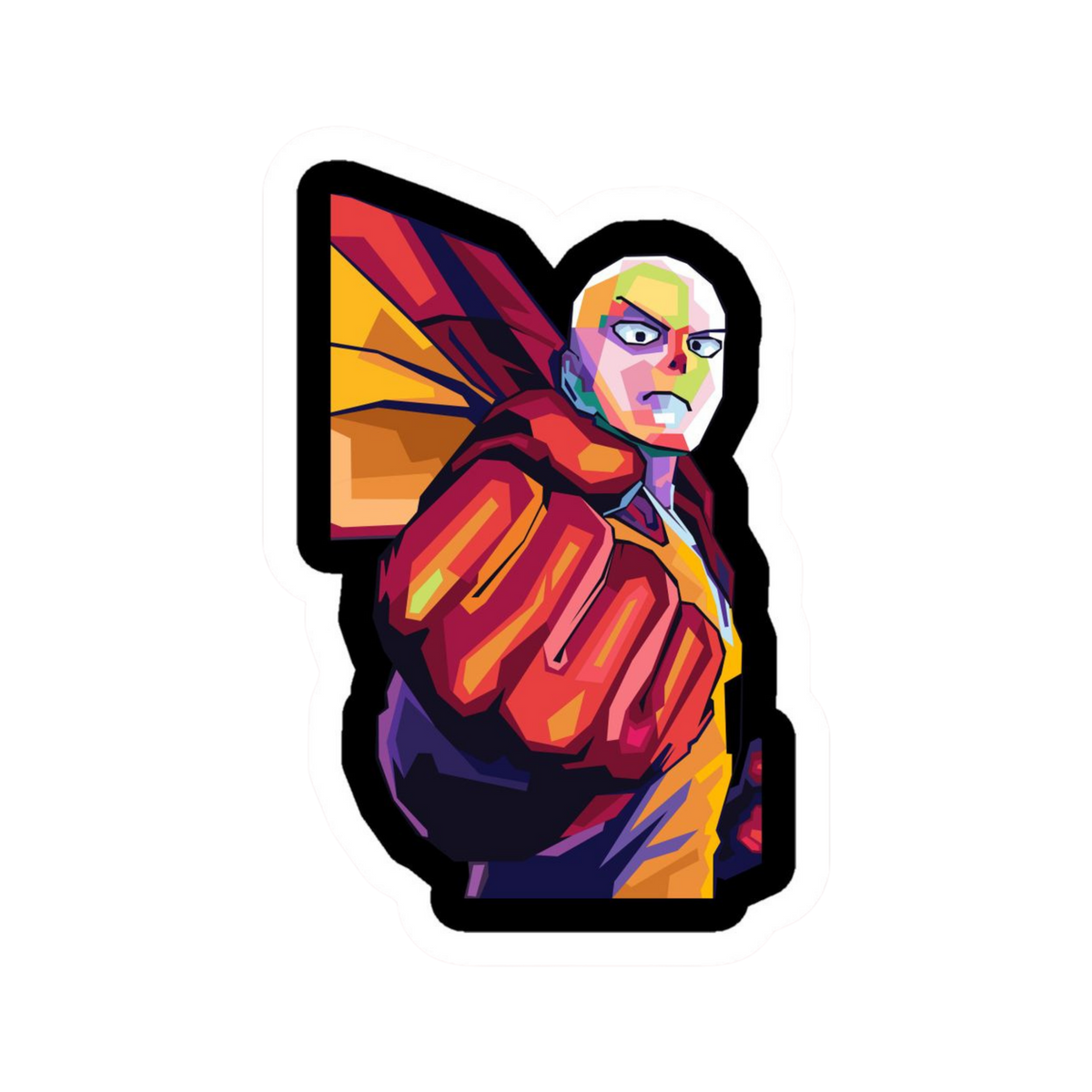 One Punch Man Sticker 6 | Customized Sticker BD