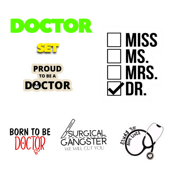Doctor Set | Customized Sticker