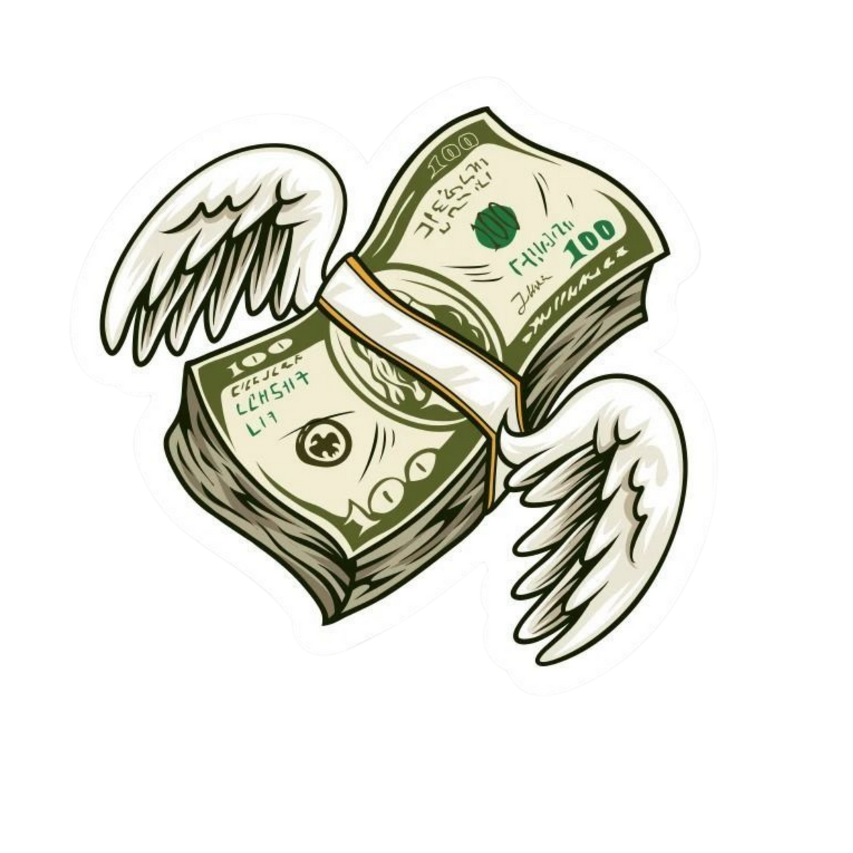 Money Sticker 11 | Customized Sticker BD