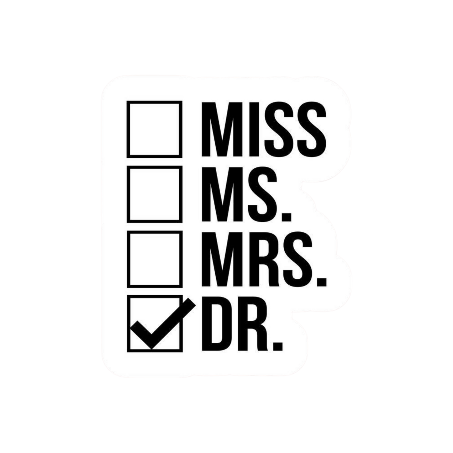 Doctor Set | Customized Sticker