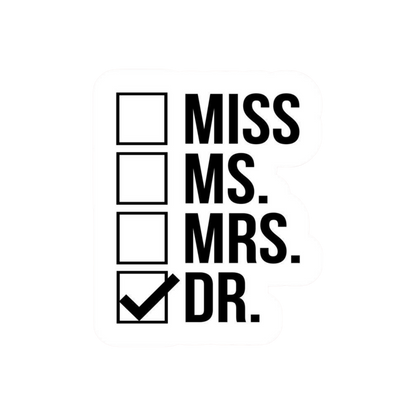 Doctor Set | Customized Sticker