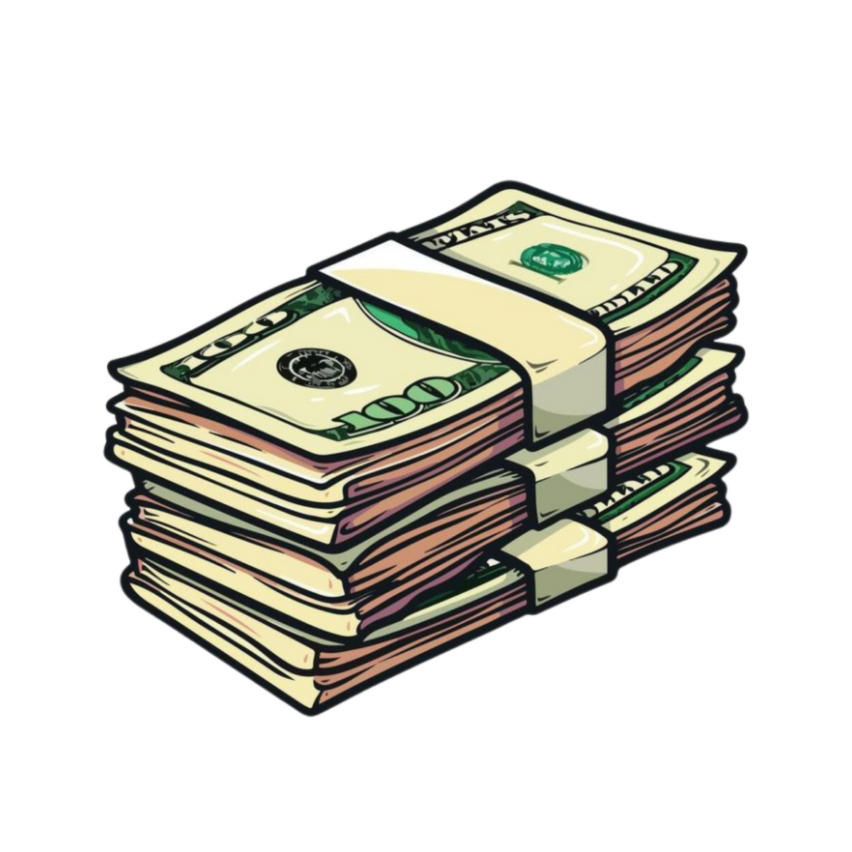 Money Sticker 13 | Customized Sticker BD