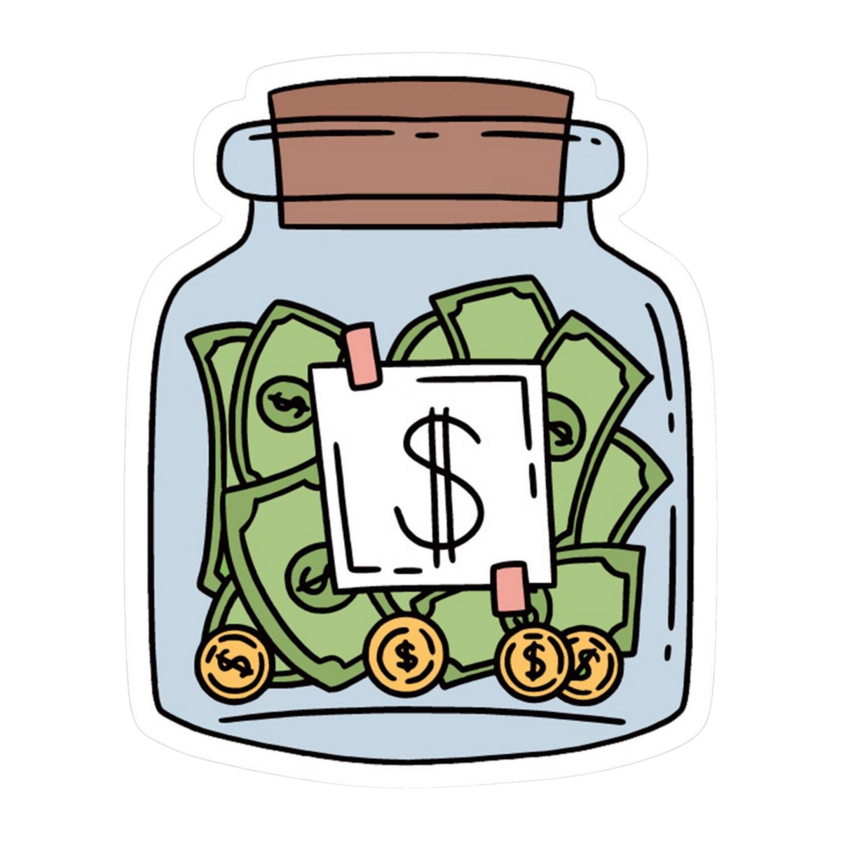 Money Sticker 16 | Customized Sticker BD