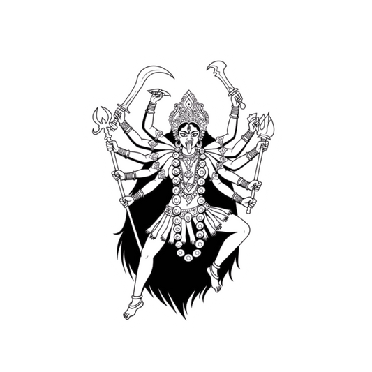 Kali Sticker | Om, Gods, Mantras & Spritual Symbol | Customized Sticker BD