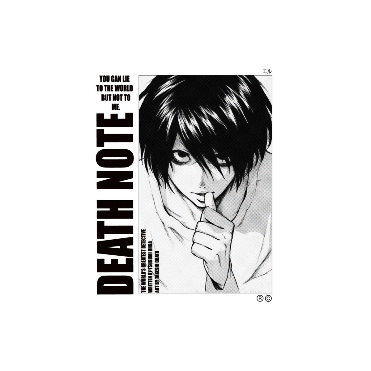 Death Note Sticker 1 | Anime Sticker | Customized Sticker BD