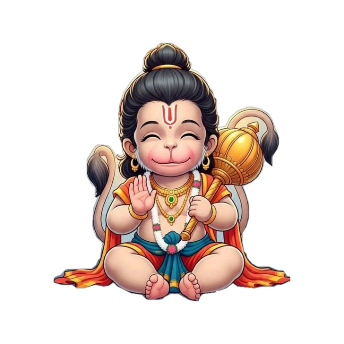 Hanuman Stickers | Om, Gods, Mantras & Spritual Symbol | Customized Sticker BD